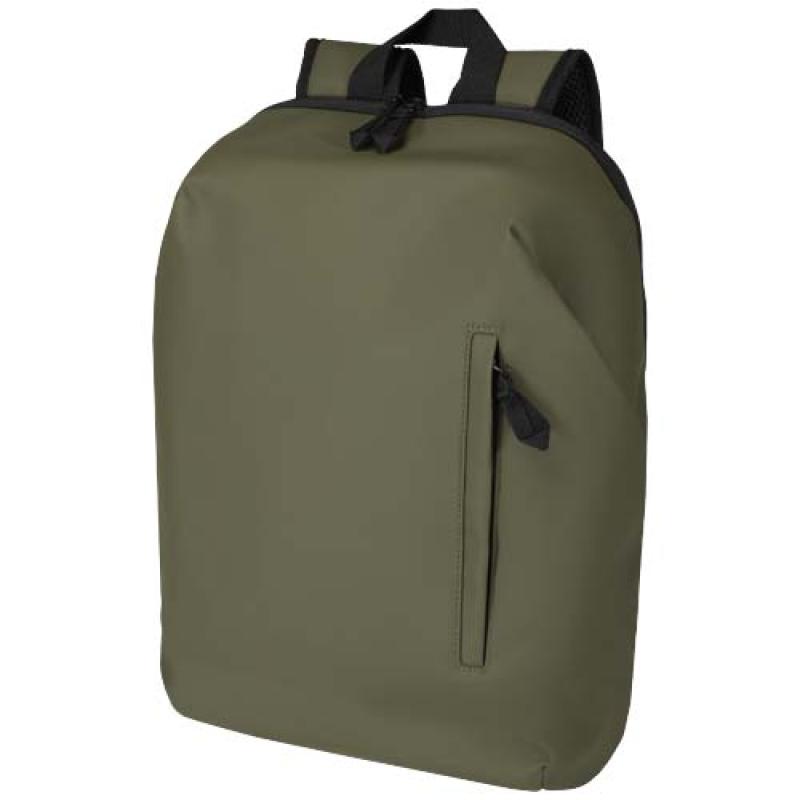 Mochila de 15" y 18 l antirrobo de material reciclado con certificado GRS "Resi Plus"