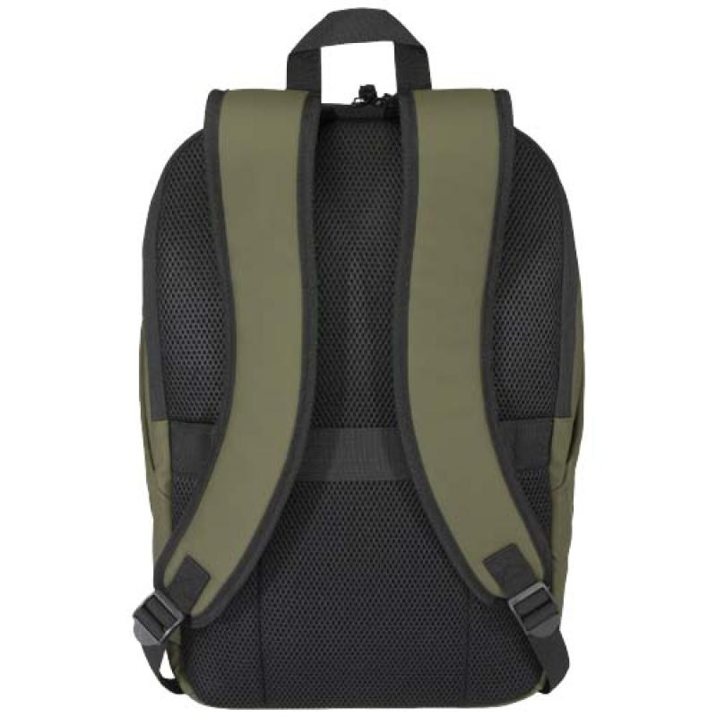Mochila de 15" y 18 l antirrobo de material reciclado con certificado GRS "Resi Plus"