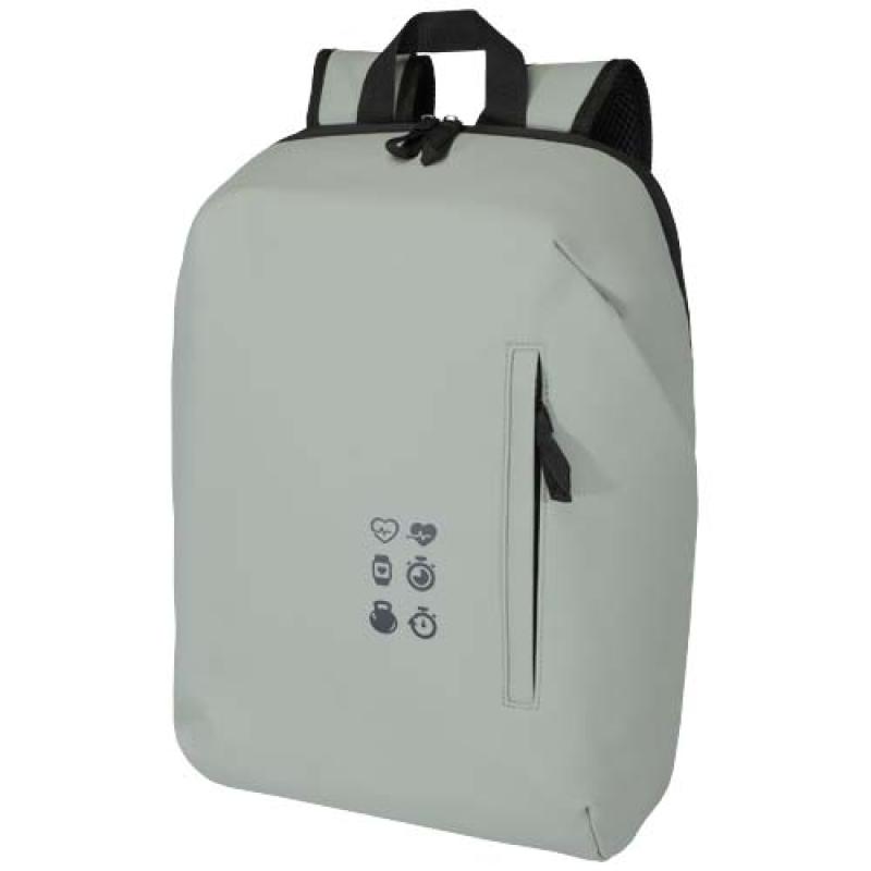 Mochila de 15" y 18 l antirrobo de material reciclado con certificado GRS "Resi Plus"