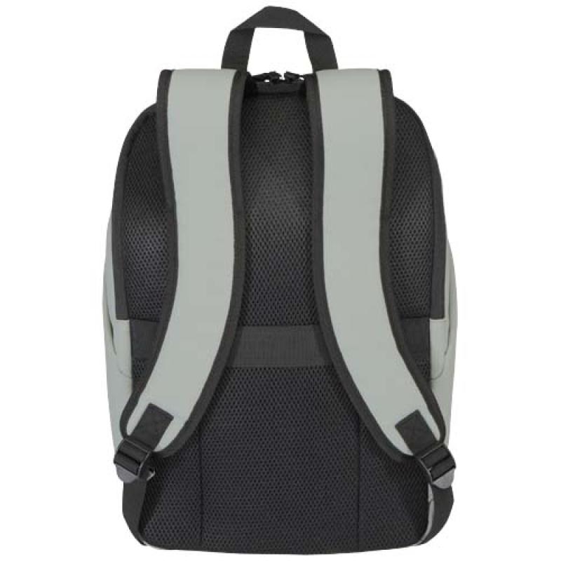 Mochila de 15" y 18 l antirrobo de material reciclado con certificado GRS "Resi Plus"