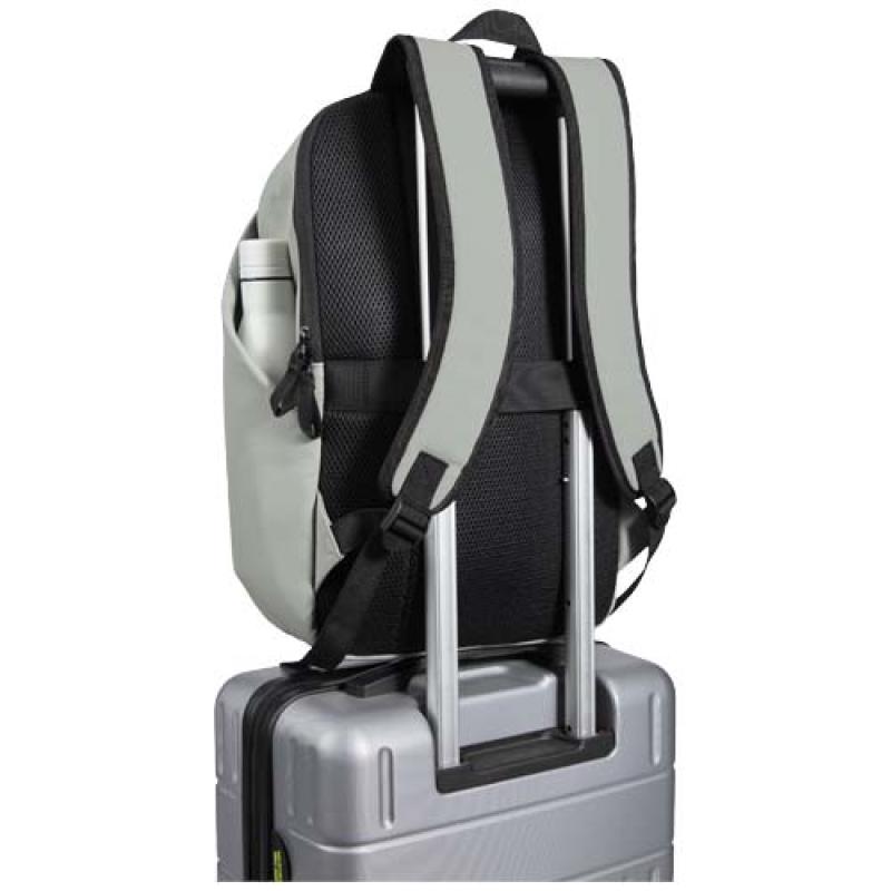 Mochila de 15" y 18 l antirrobo de material reciclado con certificado GRS "Resi Plus"