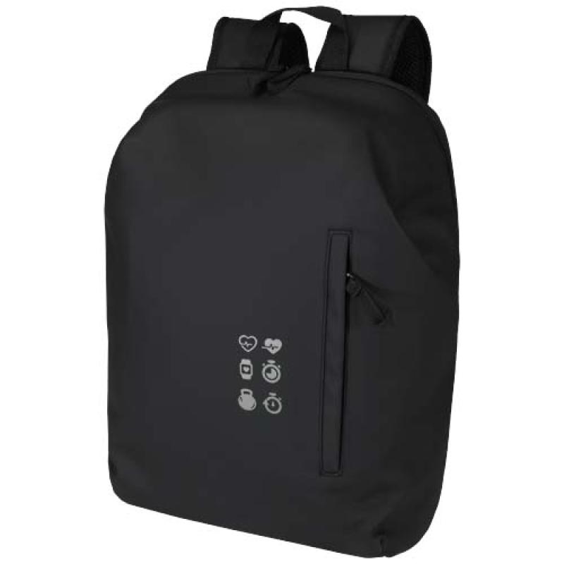 Mochila de 15" y 18 l antirrobo de material reciclado con certificado GRS "Resi Plus"