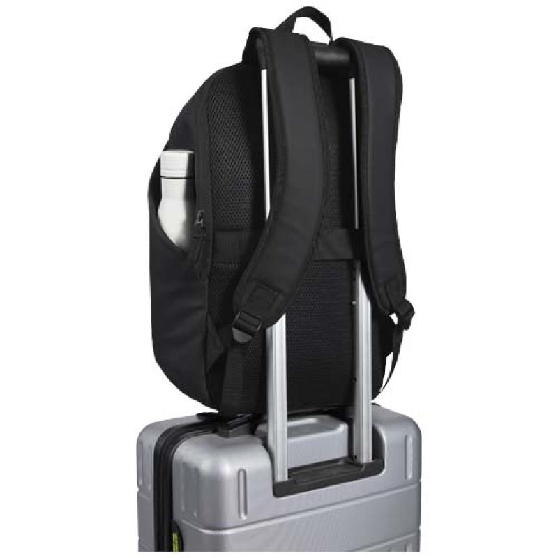 Mochila de 15" y 18 l antirrobo de material reciclado con certificado GRS "Resi Plus"