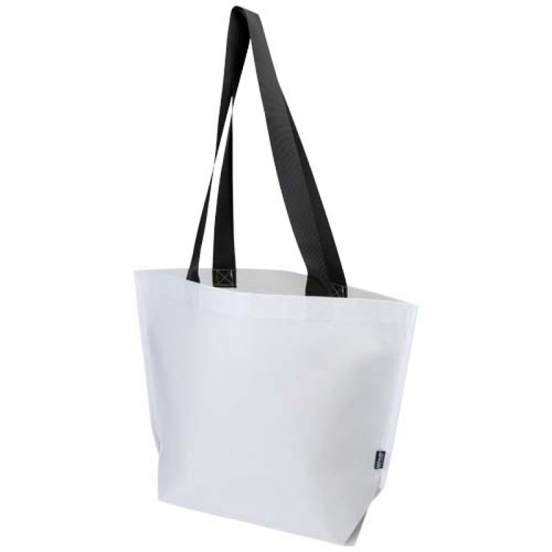 Bolsa Tote 18l de material reciclado GRS con doble laminado "Duo"