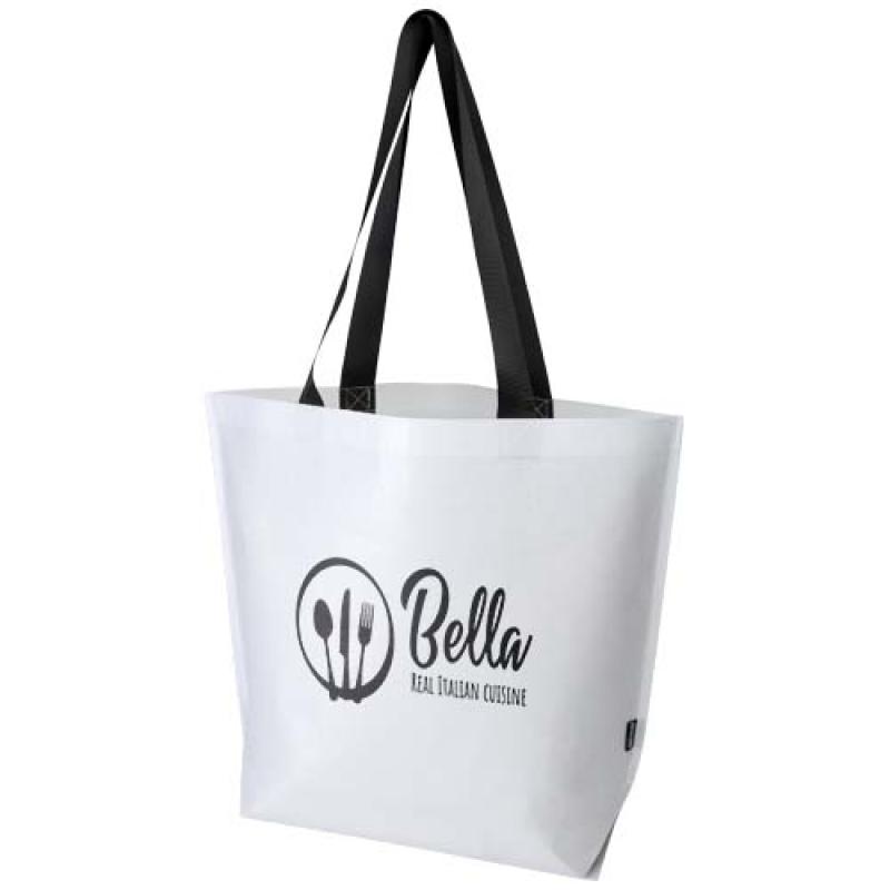 Bolsa Tote gran tamaño de 30l de material reciclado GRS con doble laminado "Duo"