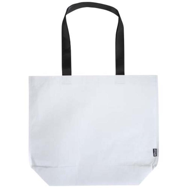 Bolsa Tote gran tamaño de 30l de material reciclado GRS con doble laminado "Duo"