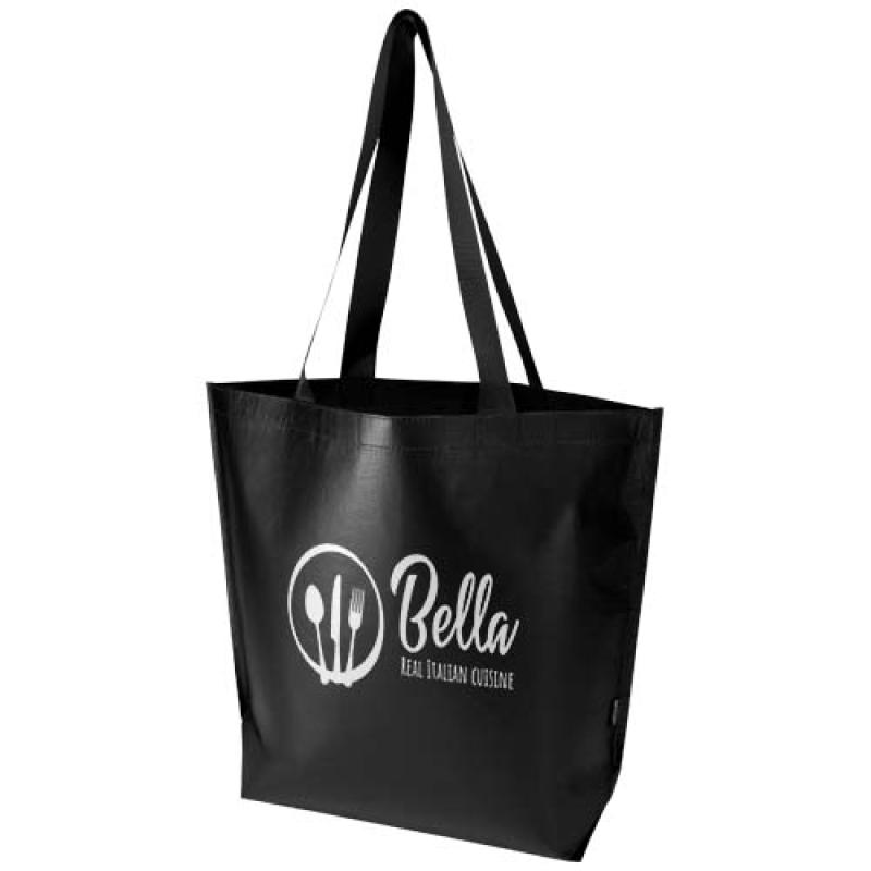 Bolsa Tote gran tamaño de 30l de material reciclado GRS con doble laminado "Duo"