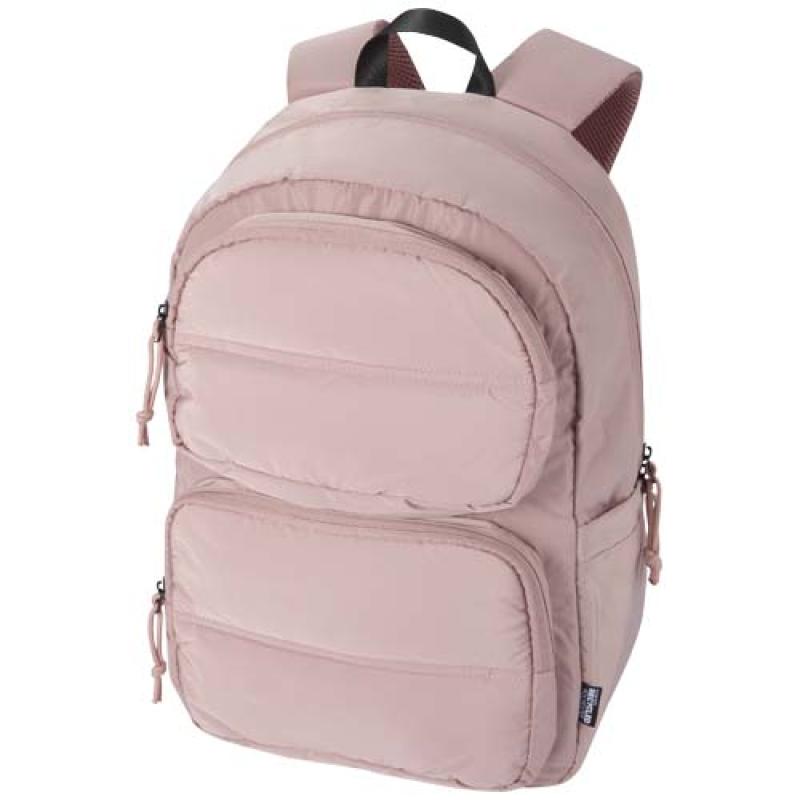 Mochila para portátil de 15,6" y 18l de material reciclado GRS "Puffer"