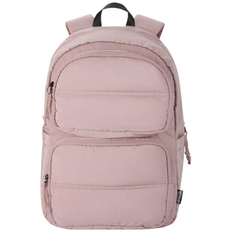 Mochila para portátil de 15,6" y 18l de material reciclado GRS "Puffer"