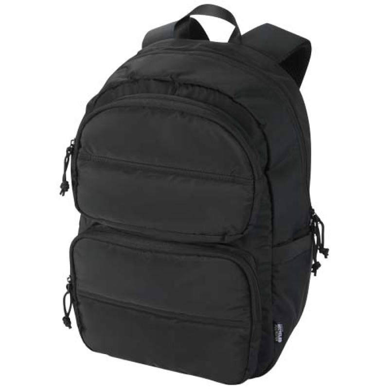Mochila para portátil de 15,6" y 18l de material reciclado GRS "Puffer"