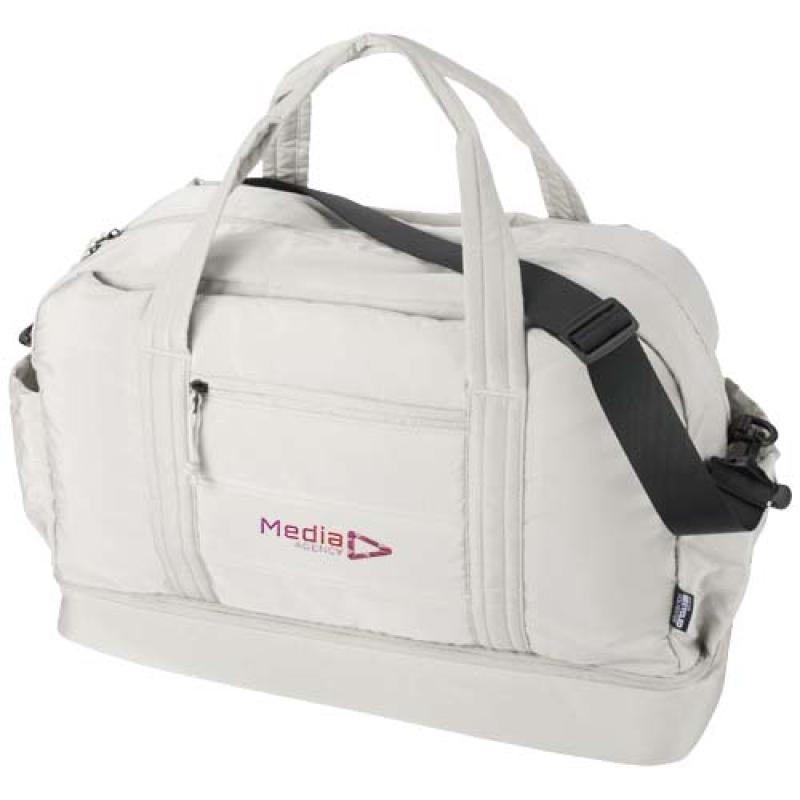 Bolsa de lona de 30l con material reciclado GRS y fondo aislante "Puffer"