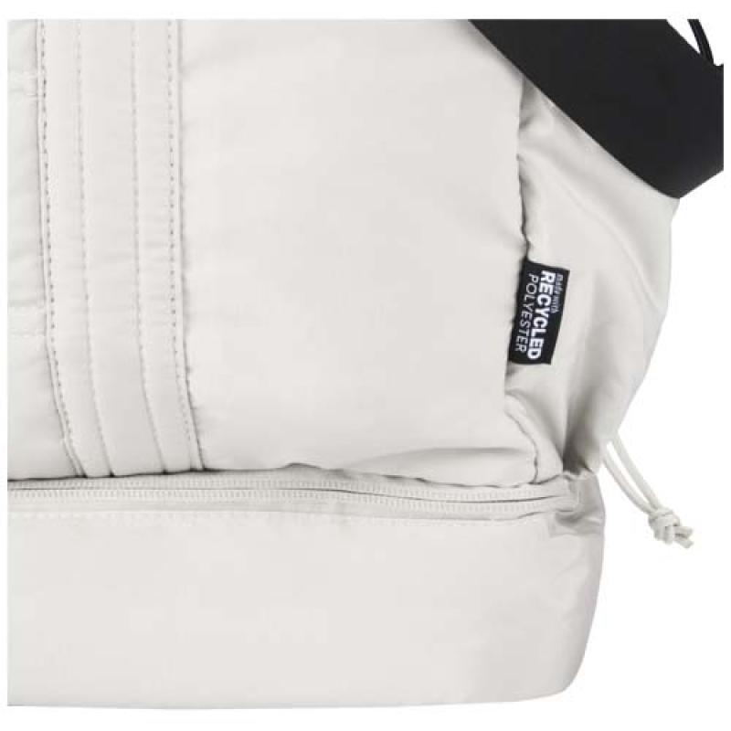 Bolsa de lona de 30l con material reciclado GRS y fondo aislante "Puffer"