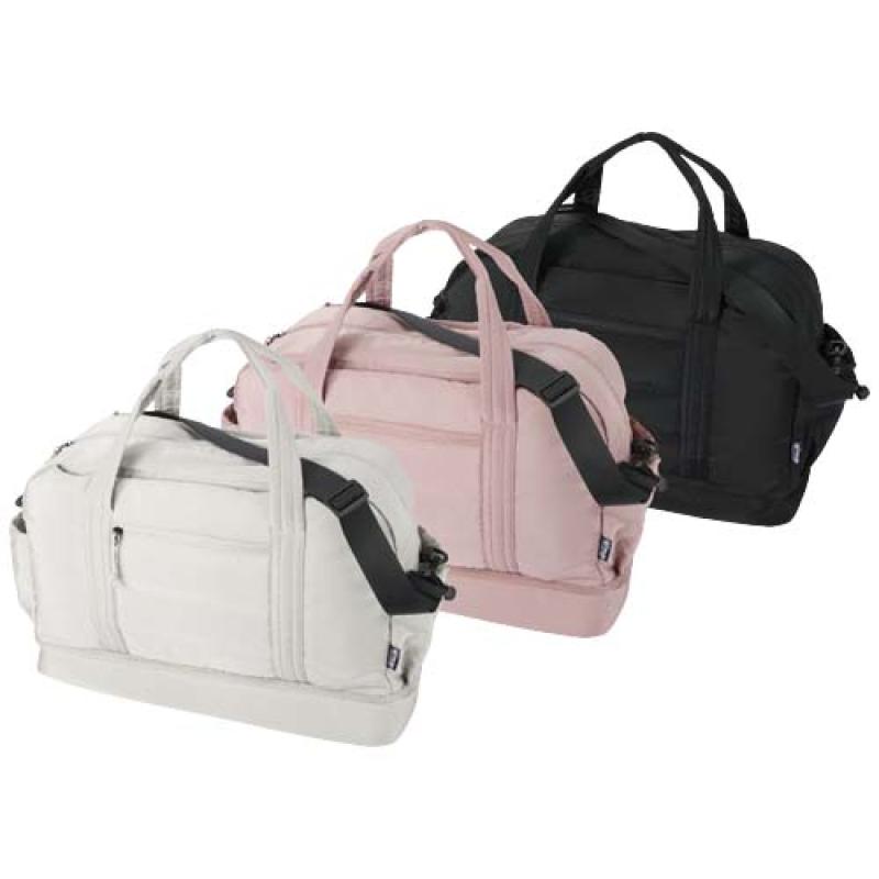 Bolsa de lona de 30l con material reciclado GRS y fondo aislante "Puffer"