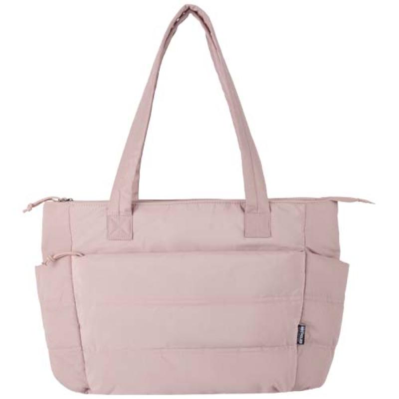 Bolsa Tote para portátil de 15,6" y 18l de material reciclado GRS "Puffer"