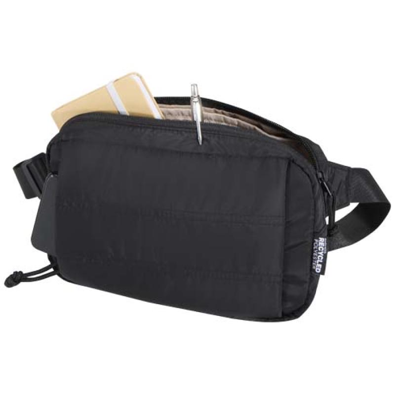 Riñonera de 1,5l de material reciclado GRS "Puffer"