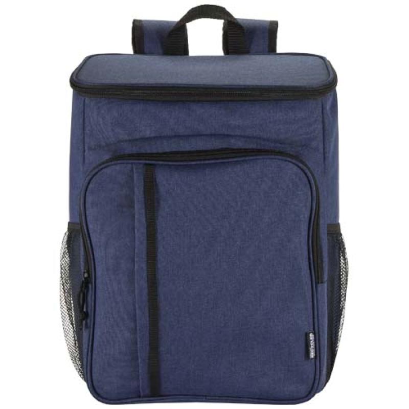 Mochila picnic nevera de 20l con material reciclado GRS incluyendo set de cubiertos "Tundra"