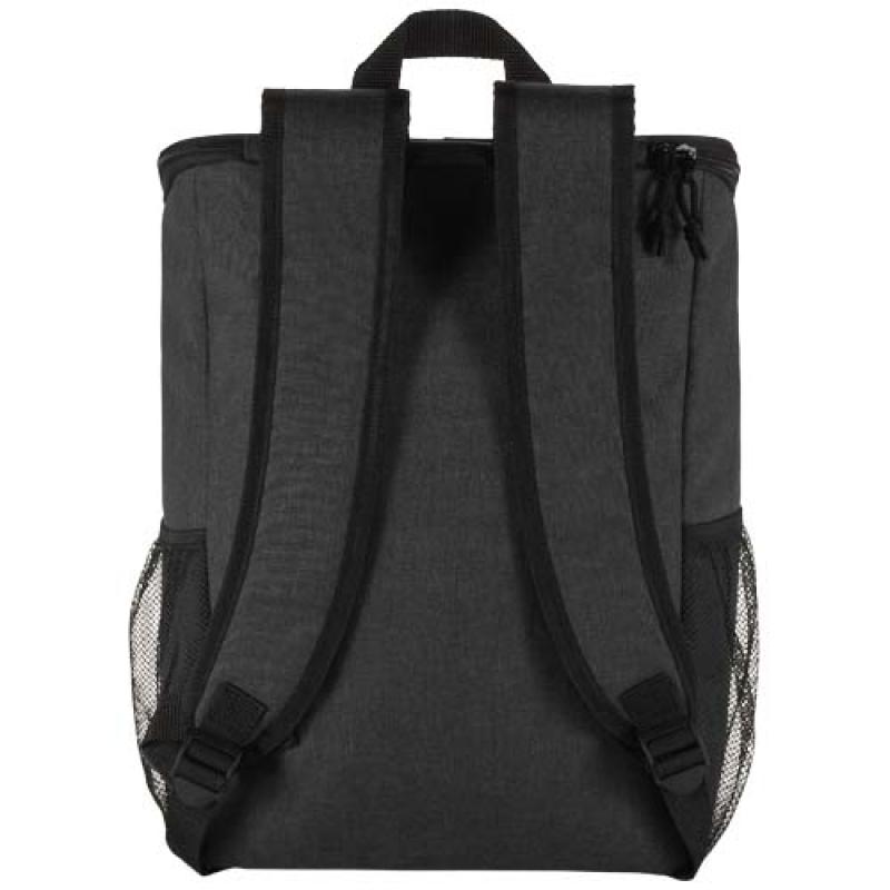 Mochila picnic nevera de 20l con material reciclado GRS incluyendo set de cubiertos "Tundra"