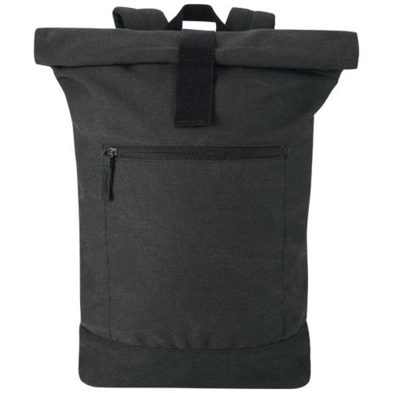 Mochila de 14" enrollable de 16l con material reciclado GRS "Recanvas"
