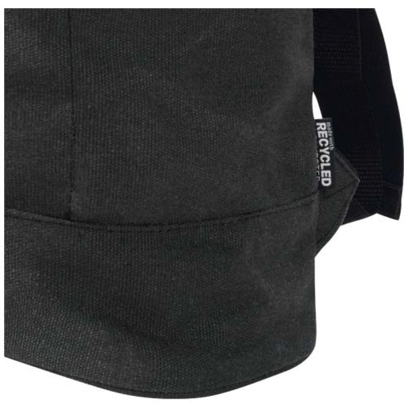Mochila de 14" enrollable de 16l con material reciclado GRS "Recanvas"
