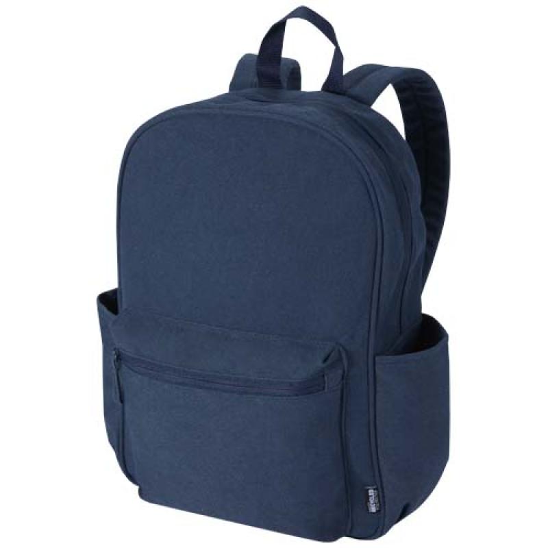 Mochila urbana para portátil de 15,6" y 16 l con material reciclado certificado GRS "Recanvas"