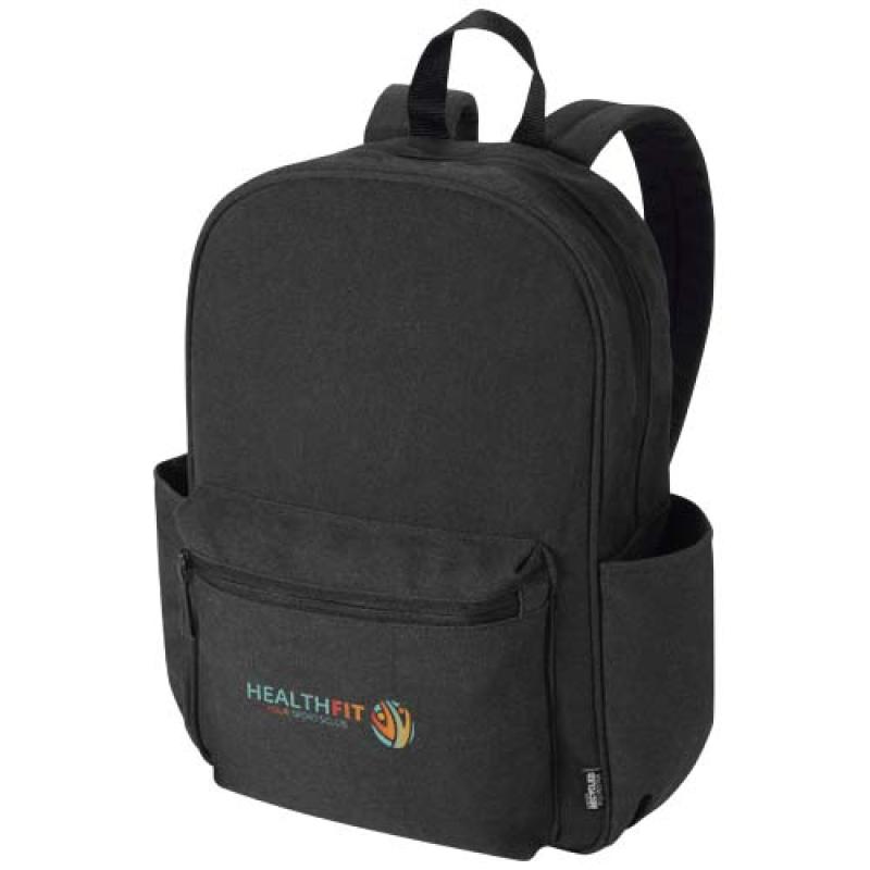 Mochila urbana para portátil de 15,6" y 16 l con material reciclado certificado GRS "Recanvas"