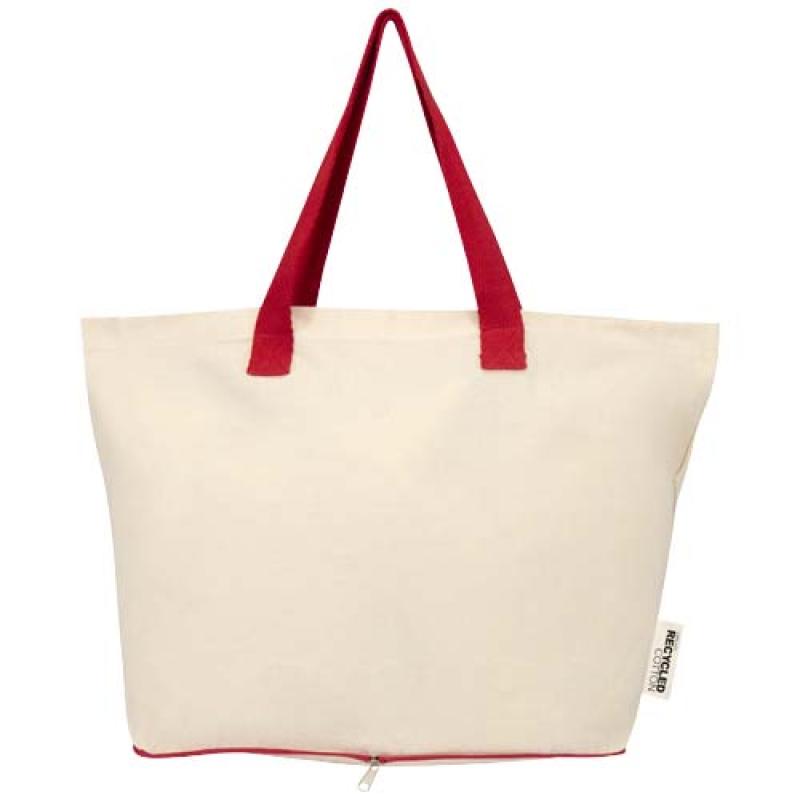 Bolsa Tote de 7 l de algodón reciclado GRS de 140 g/m² "Sierra"