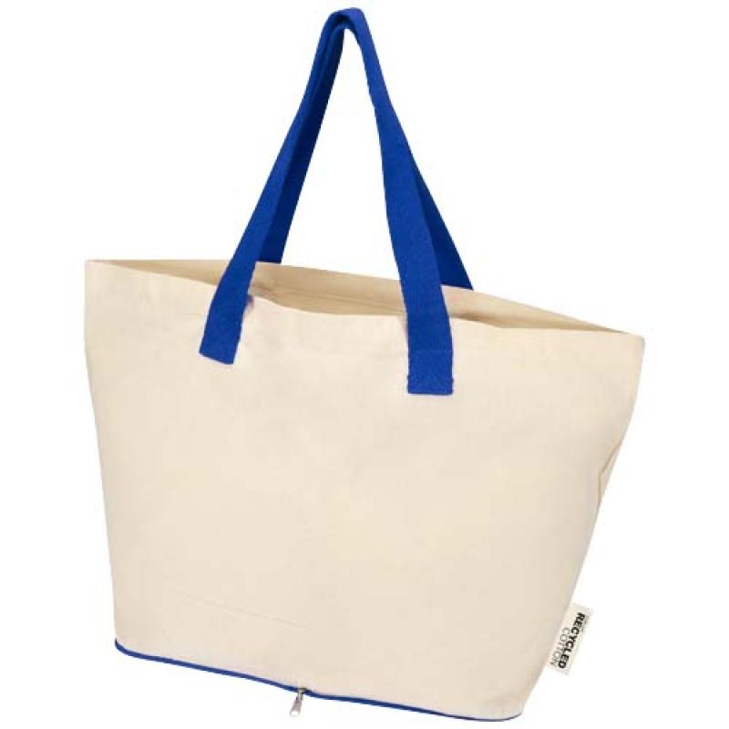 Bolsa Tote de 7 l de algodón reciclado GRS de 140 g/m² "Sierra"
