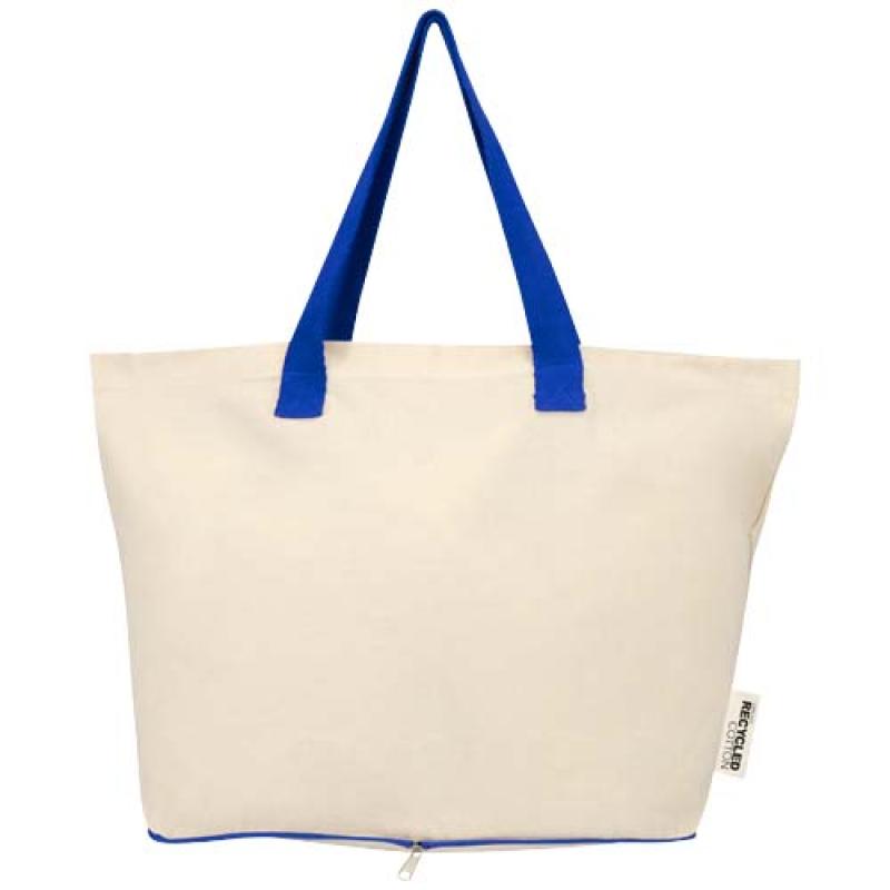 Bolsa Tote de 7 l de algodón reciclado GRS de 140 g/m² "Sierra"