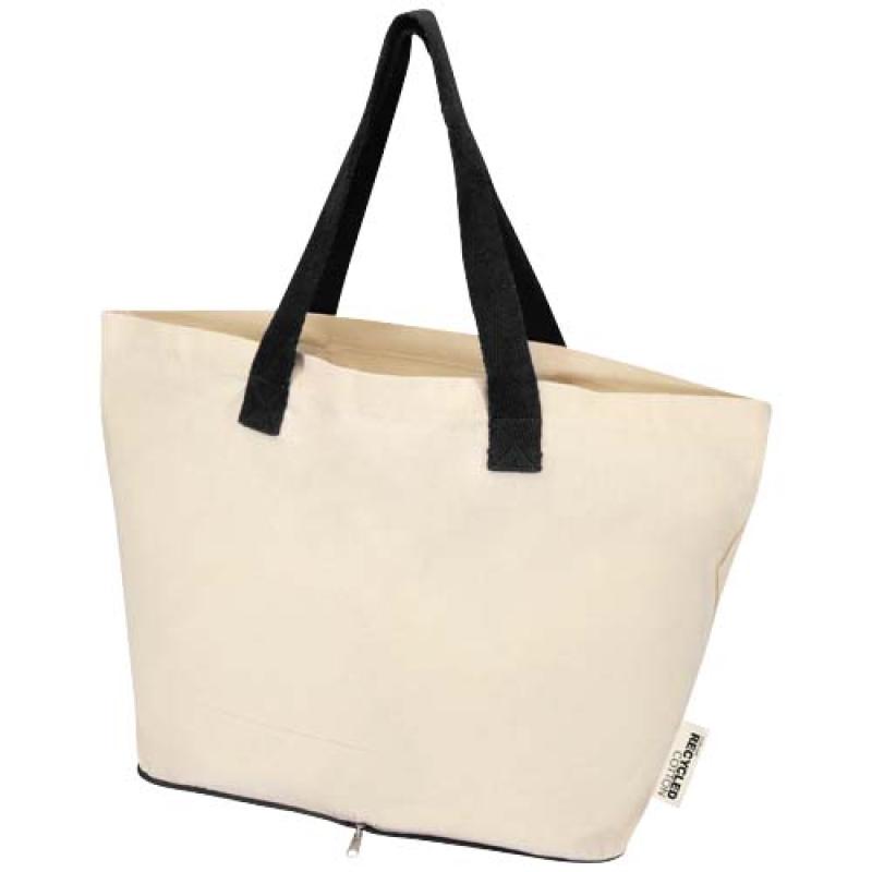 Bolsa Tote de 7 l de algodón reciclado GRS de 140 g/m² "Sierra"
