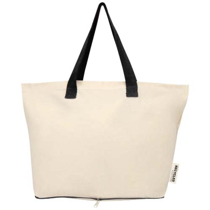 Bolsa Tote de 7 l de algodón reciclado GRS de 140 g/m² "Sierra"