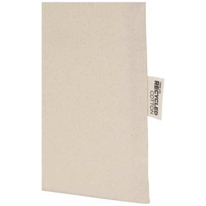 Bolsa Tote de 7 l de algodón reciclado GRS de 180 g/m² "Peru Blend"