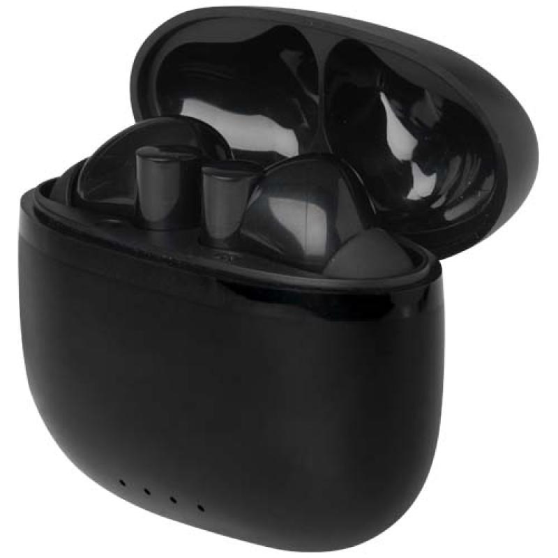 Auriculares True Wireless Bluetooth® de plástico reciclado con almohadillas de silicona "Alterf"