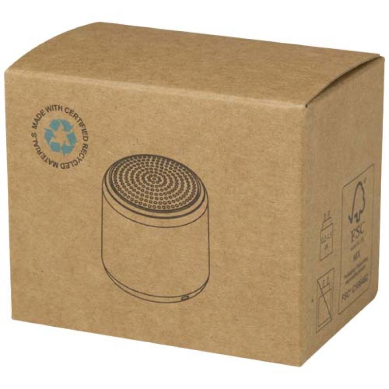 Altavoz inalámbrico Bluetooth® de plástico reciclado de 3 W "Velkis"