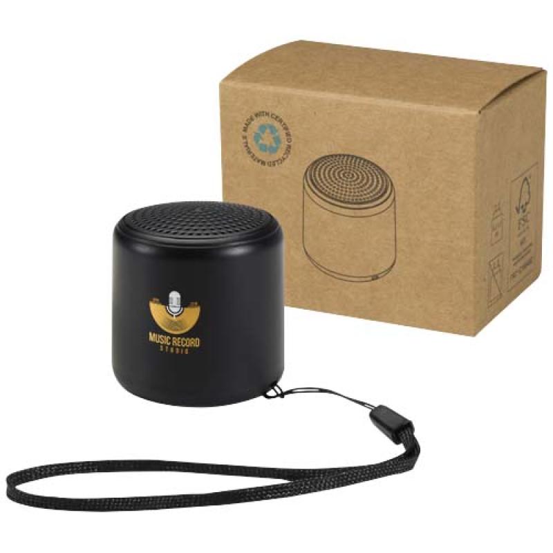 Altavoz inalámbrico Bluetooth® de plástico reciclado de 3 W "Velkis"