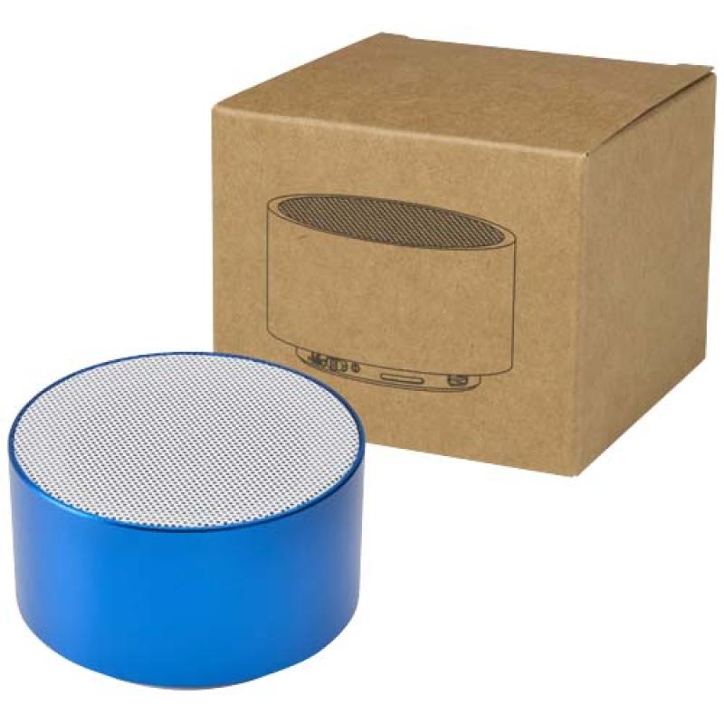 Altavoz inalámbrico Bluetooth® de aluminio reciclado de 3 W "Ankaa"