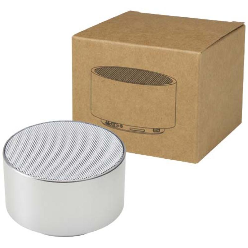 Altavoz inalámbrico Bluetooth® de aluminio reciclado de 3 W "Ankaa"