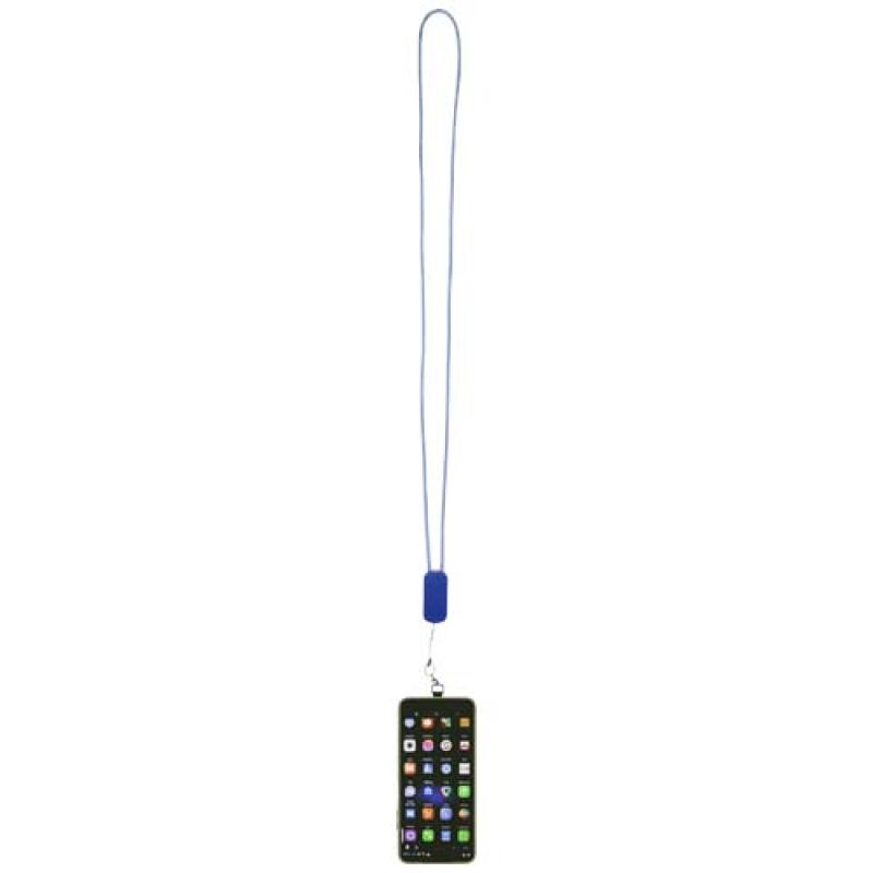 Lanyard de plástico reciclado para smartphone con cable integrado 5 en 1 de 27 W "Anser"