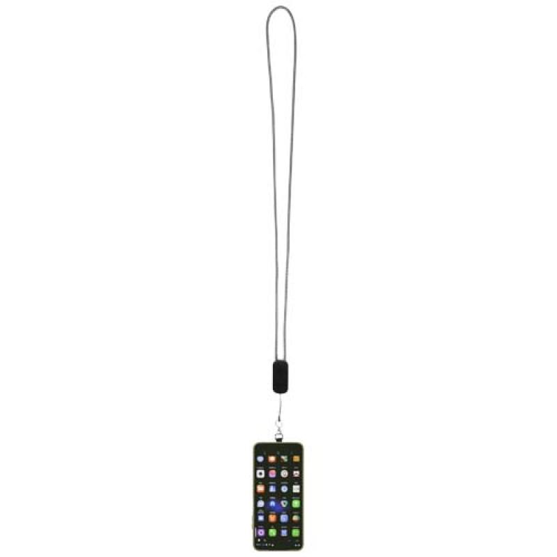 Lanyard de plástico reciclado para smartphone con cable integrado 5 en 1 de 27 W "Anser"