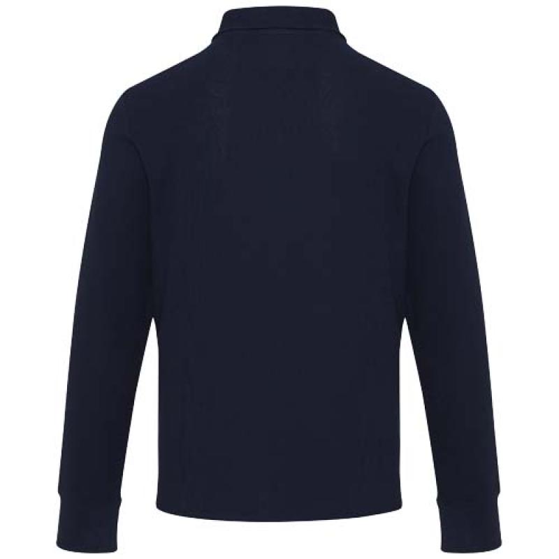 Polo unisex de manga larga y media cremallera "Zeus"