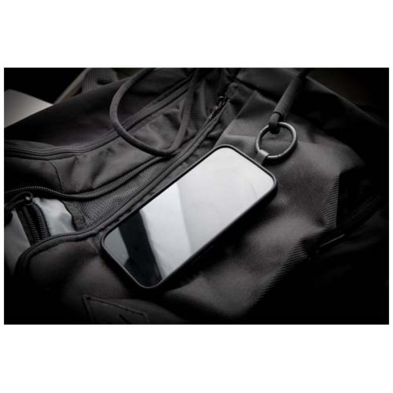 Lanyard con soporte para teléfono con tubo elástico "Tubyard"