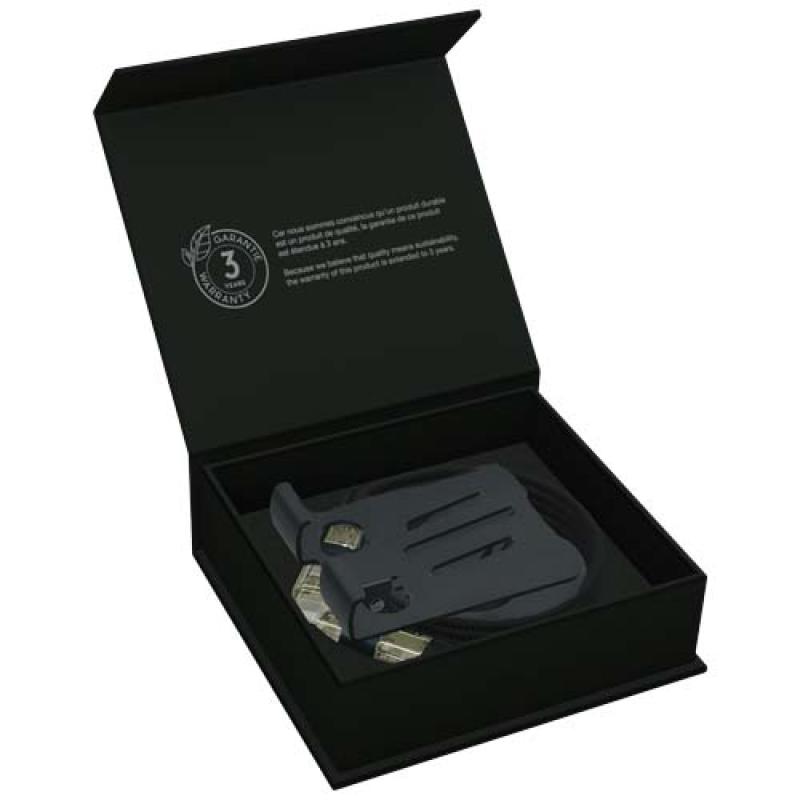 Soporte para teléfono 360° con cable de carga 4 en 1 de 240 W "SCX.design O34"