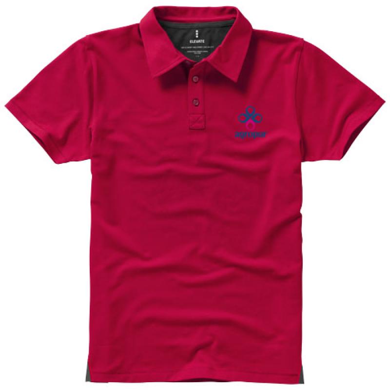 Polo de manga corta elástico para hombre "Markham"