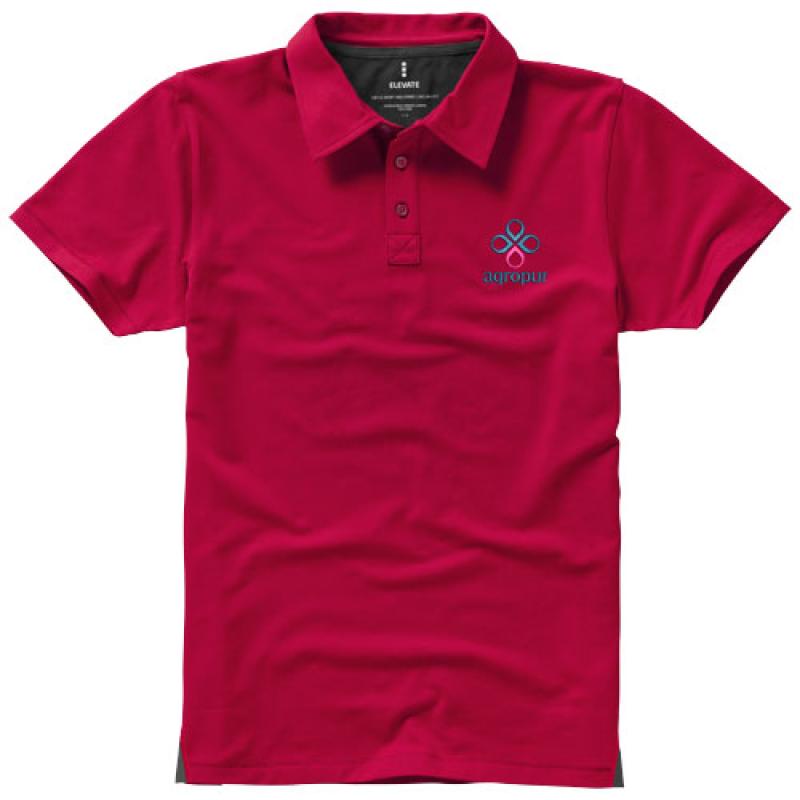 Polo de manga corta elástico para hombre "Markham"