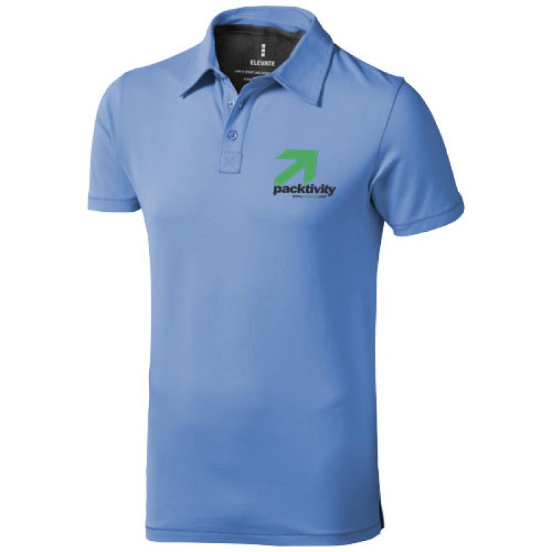 Polo de manga corta elástico para hombre "Markham"