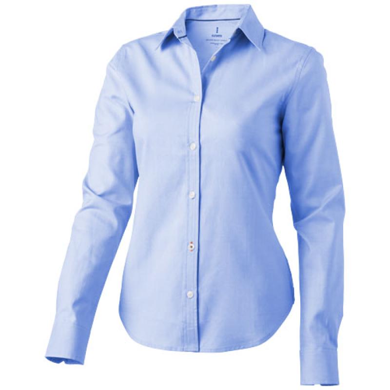 Camisa tipo Oxford de manga larga de mujer "Vaillant"