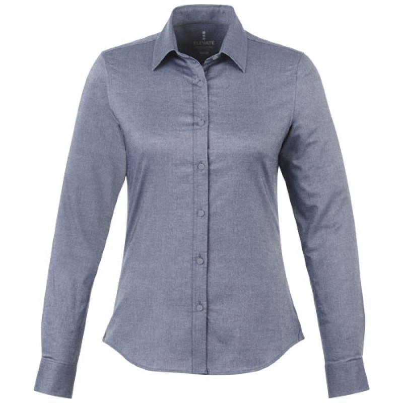 Camisa tipo Oxford de manga larga de mujer "Vaillant"