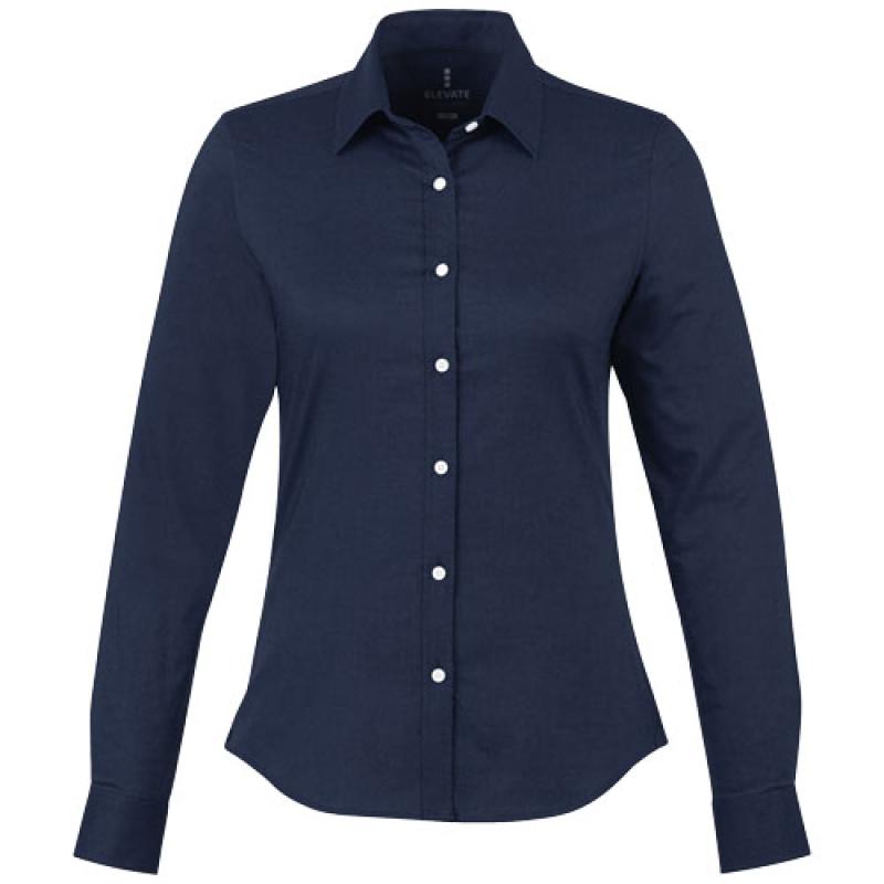 Camisa tipo Oxford de manga larga de mujer "Vaillant"