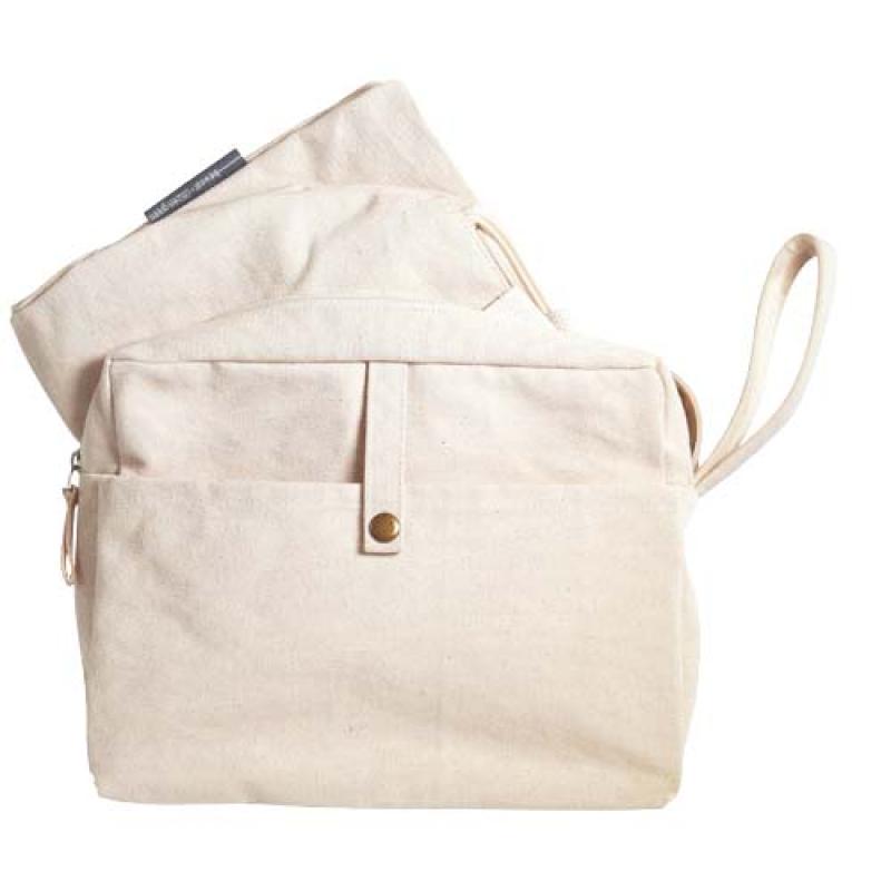 Bolsa de viaje y funda de algodón orgánico "Citizen Green Combio"