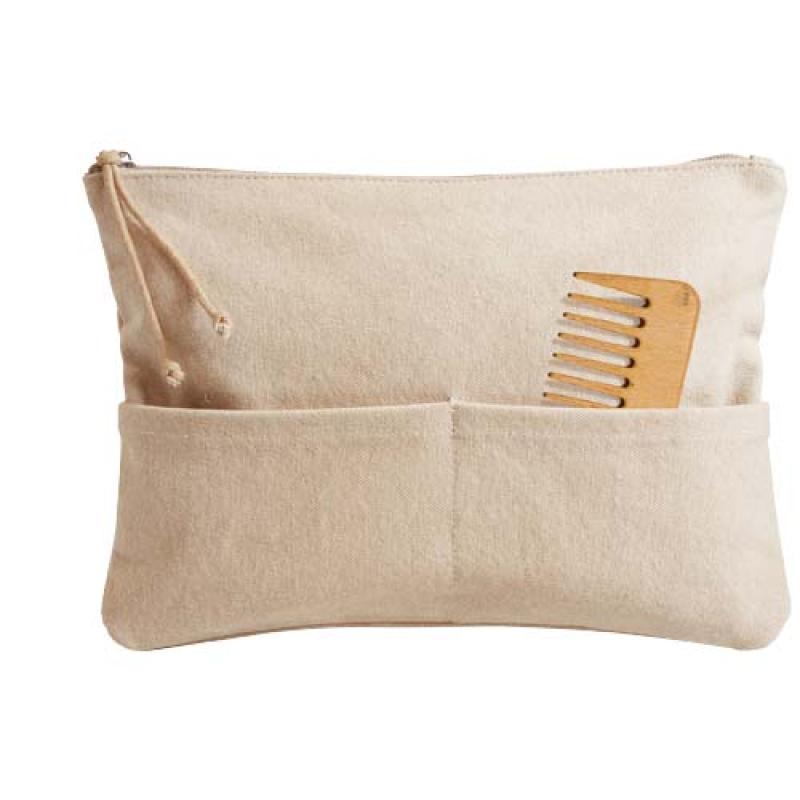 Funda para accesorios de algodón orgánico "Citizen Green Zipzip"