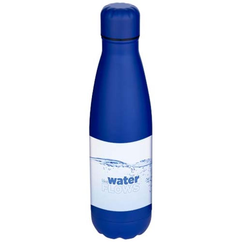 Bidón de 750 ml de acero inoxidable reciclado con certificado RCS de una sola pared "Cove"
